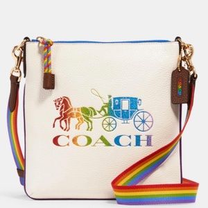 Coach pride crossbody